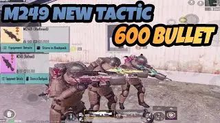 M249 CHALLENGE - NEW TACTIC - PUBG METRO ROYALE CHAPTER 14