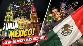 This is how the CRY of INDEPENDENCE is experienced in Guadalajara 🇲🇽🔥