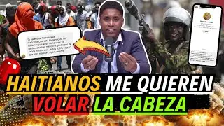 Haitianos AMEN4ZAN DESTACADO COMUNICADOR Por Redes Sociales Por este Defender la DOMINICANIDAD