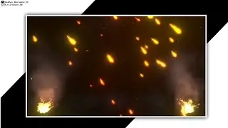 Fire Effect Black Screen || Black Screen 🖤 || Background Fire Effect || Fire Particular Effect....🥰🖤