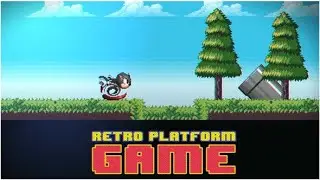 Retro Platform Game — After Effects template
