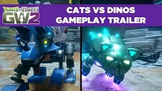 Cats vs. Dinos Gameplay Trailer | Plants vs. Zombies Garden Warfare 2