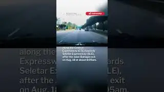 Hit-&-run: Driver leaves scene at CTE after hitting car causing it to skid across road