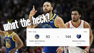 The Golden State Warriors Are Depressingly Bad...