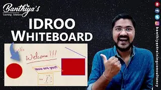 How to Use IDroo Whiteboard | IDroo Whiteboard Tutorial | Hindi