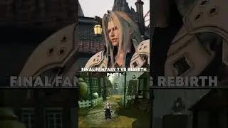 Final Fantasy 7 Vs. Rebirth Cloud arrives in Nibelheim Part 1 #FinalFantasy7Rebirth #Shorts