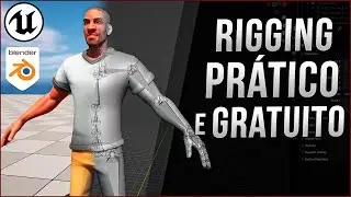 RIGGING PRÁTICO PARA SEUS PERSONAGENS DO UNREAL ENGINE 5 - CONHEÇA O GAME RIG TOOLS (Blender Addon)