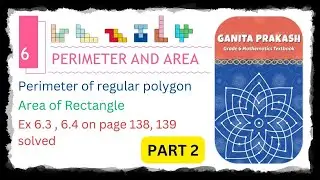 Perimeter and Area | Class 6 Math | Part 2 #class6maths #chapter6maths #helloadhyapak #ganitaprakash