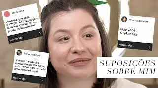 Respondendo SUPOSIÇÕES sobre mim! | Brigitte Calegari