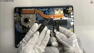 How To Replace Speakers MSI Modern 14 B11MOU-637IN / Disassembly And Assembly