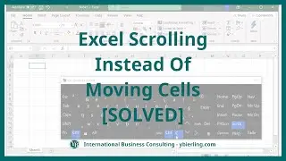 🔧 SOLVED: Keyboard Arrows Moving Screen Instead of Excel Cell? Here's the Fix! 📊