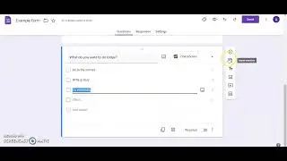 How to Add Different Questions to a Google Form