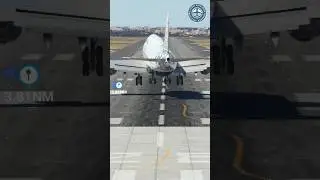 15 Knots Crosswind Landing at New Delhi @275 FPM | British Air 747-8  | 