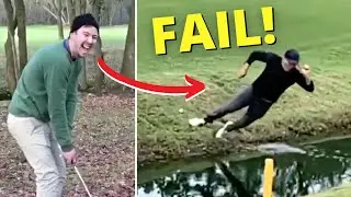HILARIOUS GOLF VIDEOS - We Dare You Not to Laugh!