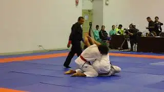 10 Second Armbar Submission Win by Family BJJ Tinguinha Thailand