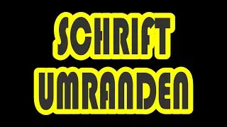 Inkscape Schrift umranden Inkscape tutorial deutsch
