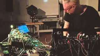 'We are but dust and shadows' - Live techno with air quality data and modular synths