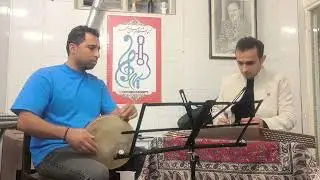 بداهه نوازی با تنبک و سنتور محسن و محمد!