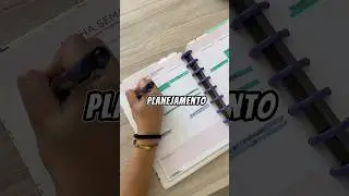 Planejamento semana 5 de Janeiro #pwm #planner #cadernointeligente