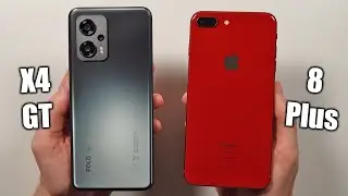 Poco X4 GT vs iPhone 8 Plus 🔥 Speed Test