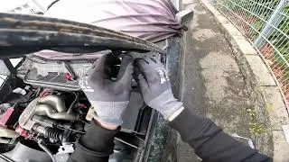 замена - газовый подъемник бмв е36 кабриолет / bmw e36 cabrio