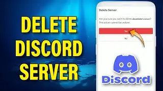 How To Delete A Discord Server | Delete Discord Server 2023 