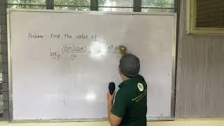 Evaluation of Logarithmic Expression with Base 5