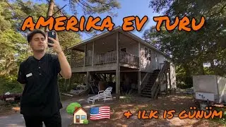 AMERİKA'DA İLK İŞ GÜNÜM ve EV TURU 🏡🇺🇸 | #tlginusa