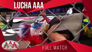 Fighting IN CAGE for AAA's TV show: KING OF KINGS | Lucha Libre AAA