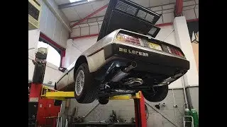 DeLorean DMC 12- 600HP-LS3 V8- Custom Exhaust!