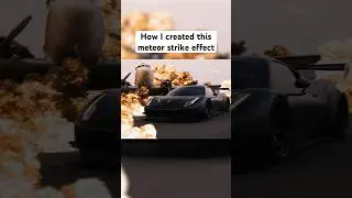 How I created this meteor strike effect