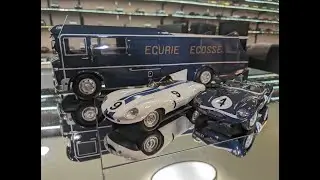 1:18 Diecast Review Unboxing Jaguar D-Types & matching transporter #modelcar #diecast #review #jag