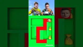 New MAZE CHALLENGE with MrBeast vs MELLSTROY #mrbeast #mellstroy #vairal #funny