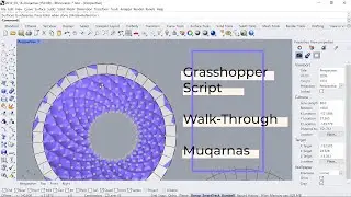 [Download] Muqarnas | Islamic Pattern - Grasshopper Script Walk-through