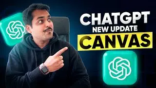 NEW ChatGPT Update: Game-changing GPT 4o CANVAS!