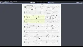 Very Accurate Transcription of Bron Yr Aur