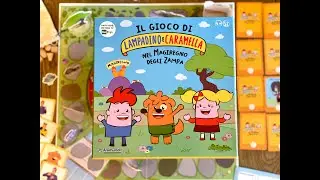 Lampadino e Caramella nel Magiregno degli Zampa - Unboxing & Setup - CreativaMente - Gioco da tavolo