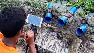 Fishing Trap,Best Hand Fishing Video|The First Trap Can Catching A lot of Fish & catfish and eel
