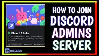 How to Join DISCORD ADMINS SERVER | ADMINS ONLY DISCORD SERVER (Eligibility? Criteria? Link?)