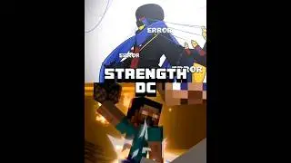 error sans vs steve creative mode  ( with proofs)