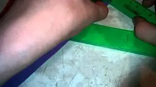 Как нарезать тяги трапецией видео урок
