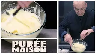 Delicious recipe for homemade mashed potatoes, creamy and tender..!