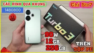 CẤU HÌNH KHỦNG Giá Rẻ. Mở Hộp Redmi Turbo 3 chỉ 5tr7 trên LAZADA, SHOPEE | MUA HÀNG ONLINE