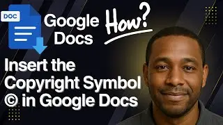 How to Insert the Copyright Symbol © in Google Docs – Quick Guide