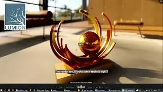 How to apply a Realistic Gold Material in Lumion - Beginner Tutorial