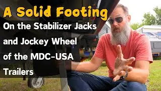Stabilizer Jacks and Jockey Wheels on MDC USA Trailers