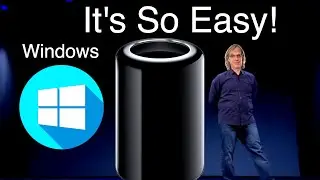 Ultimate Windows install guide Mac Pro Trashcan 2024!