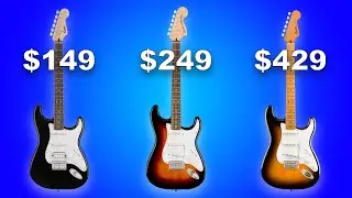 $149 vs $249 vs $429 Squier Stratocaster: Which One is Actually Worth It