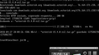 Descargar paquetes de Asterisk  CentOS 7 Minimal