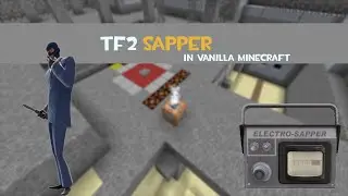 [HOW-TO] Electro-Sapper In Vanilla Minecraft! (From Team Fortress 2)